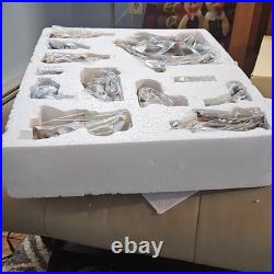 Christmas Treasures Bethlehem Nights 12-Piece Hand Painted Resin Nativity Set