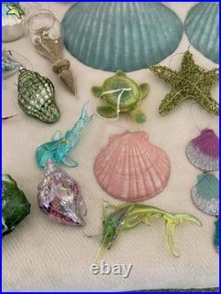 Christmas Tree Beach Theme Fits Full 8' Tree Ornament/decor Set 154 pieces