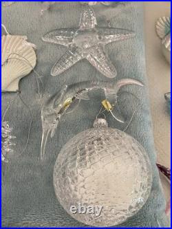 Christmas Tree Beach Theme Fits Full 8' Tree Ornament/decor Set 154 pieces