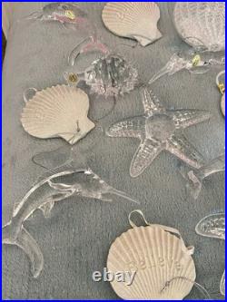 Christmas Tree Beach Theme Fits Full 8' Tree Ornament/decor Set 154 pieces Christmas Tree Beach Theme Fits Full 8' Tree Ornament/decor Set 154 pieces