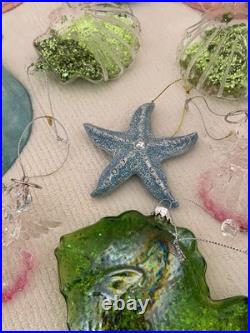 Christmas Tree Beach Theme Fits Full 8' Tree Ornament/decor Set 154 pieces