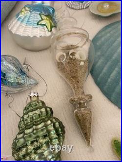 Christmas Tree Beach Theme Fits Full 8' Tree Ornament/decor Set 154 pieces