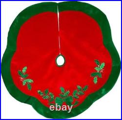Christmas Tree Decor Velvet Skirt