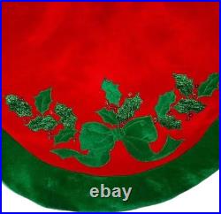 Christmas Tree Decor Velvet Skirt