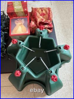 Christmas Tree Penta Stand And Ornaments