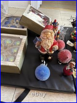 Christmas Tree Penta Stand And Ornaments