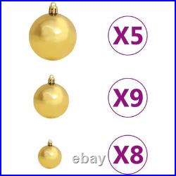 Christmas Tree White Polyethylene Medium Decorative Inlays