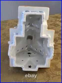 Christmas Villeroy & Boch Porcelain Scandinavia Decolight Star Church House RARE Christmas Villeroy & Boch Porcelain Scandinavia Decolight Star Church House RARE