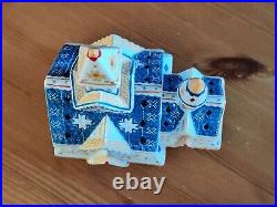 Christmas Villeroy & Boch Porcelain Scandinavia Decolight Star Church House RARE Christmas Villeroy & Boch Porcelain Scandinavia Decolight Star Church House RARE
