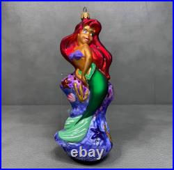 Christopher Radko 1997 Disney's The Little Mermaid Ariel Christmas Ornament