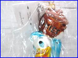 Christopher Radko Huey Louie Dewey Duck Cookie Jar Christmas Ornament Disney New