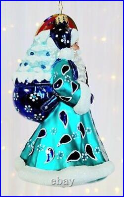 Christopher Radko NEW Fancy Fiddler Santa 1021123 Christmas Ornament Christopher Radko NEW Fancy Fiddler Santa 1021123 Christmas Ornament