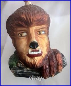Christopher Radko Universal Studios Wolf Man Ornament Monsters Collection 1998
