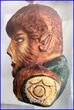Christopher Radko Universal Studios Wolf Man Ornament Monsters Collection 1998