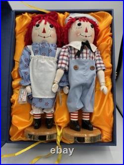 Classic Raggedy Ann And Andy Nutcrackers 16 Tall