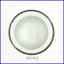 Clear 10 oz Tumblers (set of 6), Hand Blown Mexican Glassware, Recycled Glass