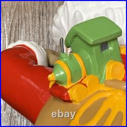 Climbing Santa Claus 24 Fiberglass Resin Decoration Indoor Outdoor