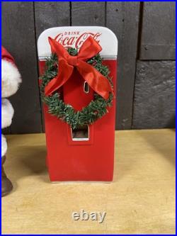 Coca Cola Fabriche Santa/ Vending Machine CC5121 Kurt Adler 2012 Rare