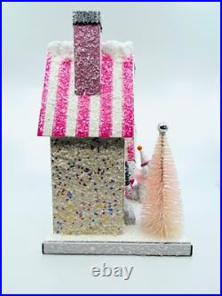 Cody Foster Christmas Light Up House, Poodle Palace, #HOU-398 Cody Foster Christmas Light Up House, Poodle Palace, #HOU-398