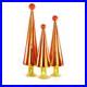 Cody_Foster_Co_Orange_And_Yellow_Glass_Pleated_Carnival_Trees_Set_Of_3_01_pmf