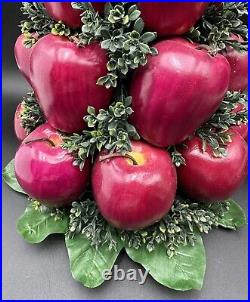 Colonial Williamsburg Faux Apple Pineapple Table Centerpiece Topiary Christmas Colonial Williamsburg Faux Apple Pineapple Table Centerpiece Topiary Christmas