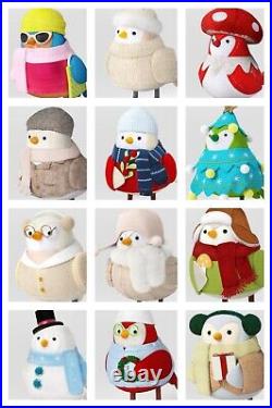 Complete Set 12 Featherly Friends Holiday 2024 Target Wondershop