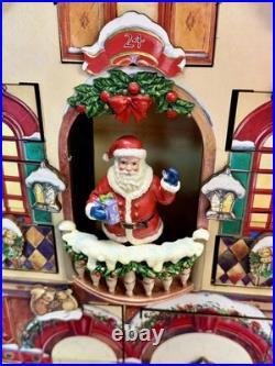 Costco 2015 Christmas Advent LARGE Wood 24 Door 3D Calendar House With Box #663167