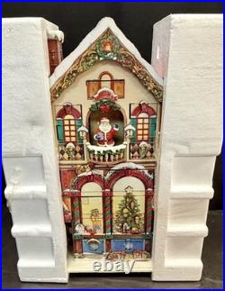 Costco 2015 Christmas Advent LARGE Wood 24 Door 3D Calendar House With Box #663167