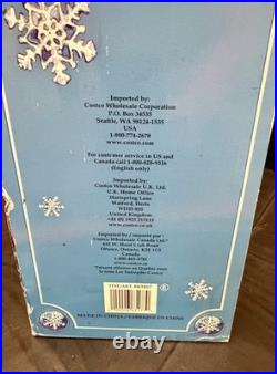 Costco 2015 Christmas Advent LARGE Wood 24 Door 3D Calendar House With Box #663167