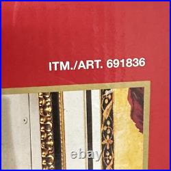 Costco Christmas Holiday Chair Covers Set Of 6 3D Aplique Vintage Rare