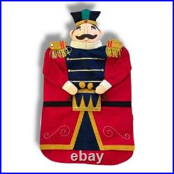 Costco Christmas Holiday Chair Covers Set Of 6 3D Aplique Vintage Rare