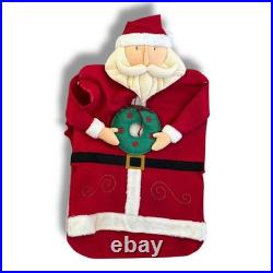 Costco Christmas Holiday Chair Covers Set Of 6 3D Aplique Vintage Rare