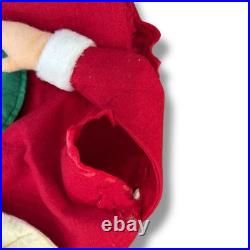 Costco Christmas Holiday Chair Covers Set Of 6 3D Aplique Vintage Rare