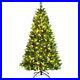 Costway_6ft_Pre_lit_Hinged_Artificial_Christmas_Tree_with_Pine_Cones_Red_Berries_01_vr