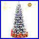 Costway_7_5FT_Pre_Lit_Hinged_Christmas_Tree_Snow_Flocked_withRemote_Control_Lights_01_nla