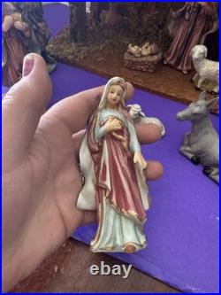 CoyneSignature Nativity 12 Piece Set Hand Painted Christmas Complete 2000