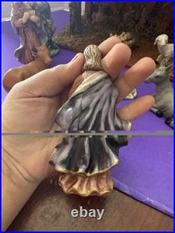 CoyneSignature Nativity 12 Piece Set Hand Painted Christmas Complete 2000