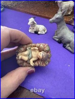 CoyneSignature Nativity 12 Piece Set Hand Painted Christmas Complete 2000