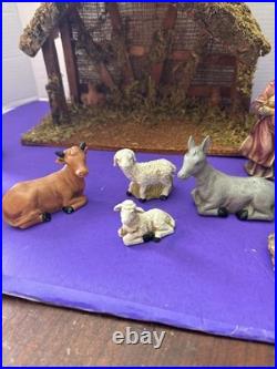 CoyneSignature Nativity 12 Piece Set Hand Painted Christmas Complete 2000