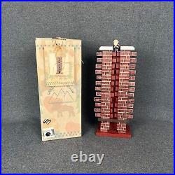 Crazy Mountain Vintage Countdown to Christmas Santa Chimney Advent Calendar 1999