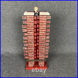 Crazy Mountain Vintage Countdown to Christmas Santa Chimney Advent Calendar 1999