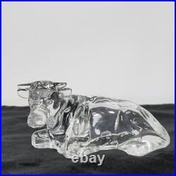 Cristal D'Arques Nativity Scene 24% Lead Crystal 5 pc Figurines Christmas France
