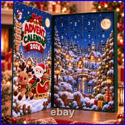 Crochet Advent Calendar 2026 Amigurumi Mini Dolls Xmas Countdown Gift
