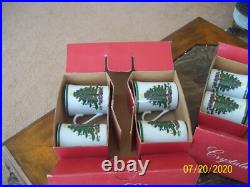 Crystala Christmas Tree with Present Design Dinnerware 18 Piece Grouping