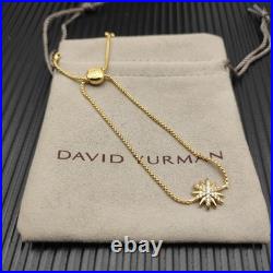 DAVidYurmanStarburst/Diamond Sterling GOLD Women Bracelet