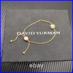 DAVidYurmanStarburst/Diamond Sterling GOLD Women Bracelet
