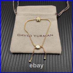 DAVidYurmanStarburst/Diamond Sterling GOLD Women Bracelet