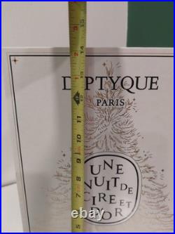DIPTYQUE Advent Calendar 2025 Limited Edition. EMPTY BOX ONLY. Gold, cat, books