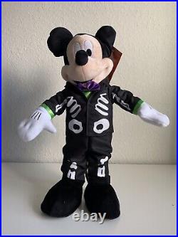 DISNEY Mickey & Minnie Mouse Halloween Greeters Skeleton Costumes Porch NEW