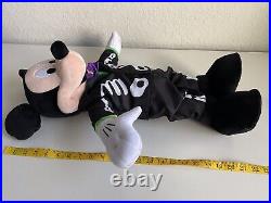 DISNEY Mickey & Minnie Mouse Halloween Greeters Skeleton Costumes Porch NEW